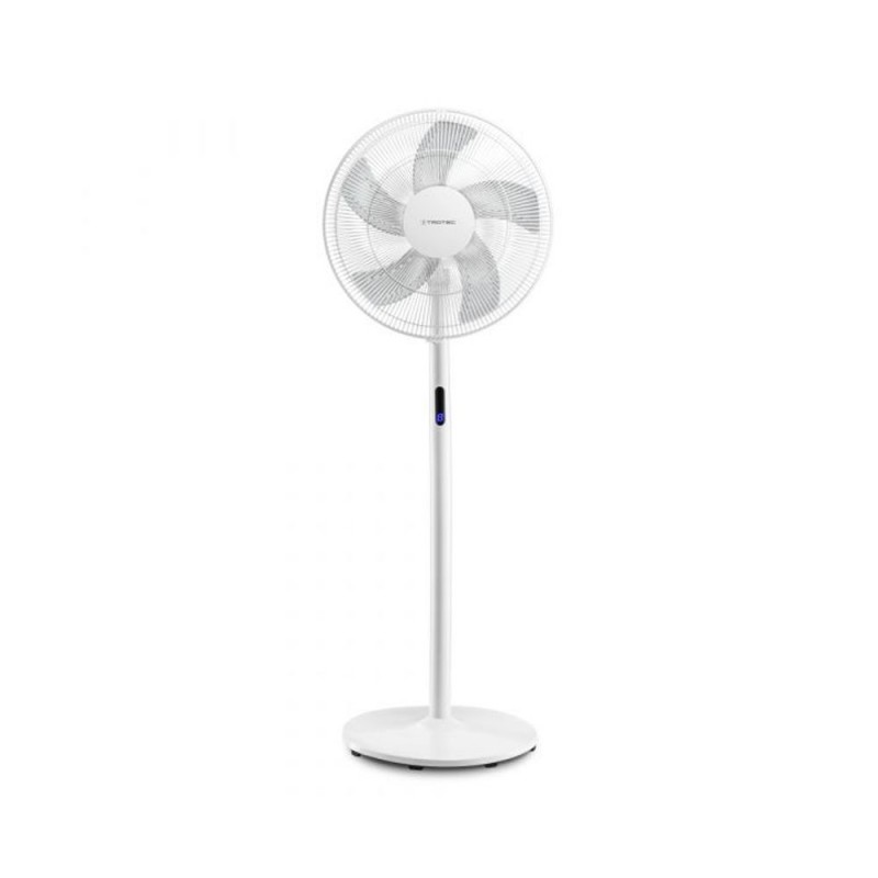 Trotec 180041 Ανεμιστήρας ορθοστάτης 3 σε 1 με 5 φτερά 16" με τηλεχειριστήριο (Λευκό) 